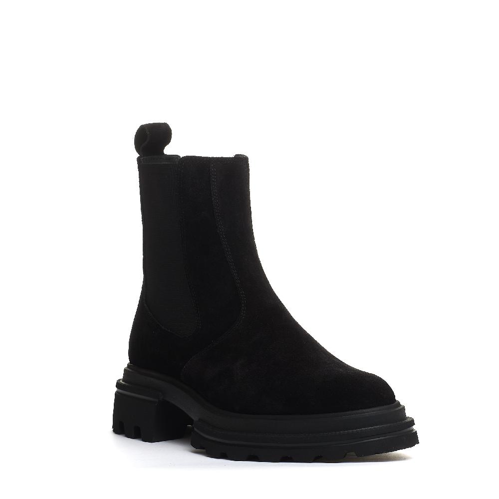 Sorelle Perego chelsea boot camoscio nero Qualità Garantita