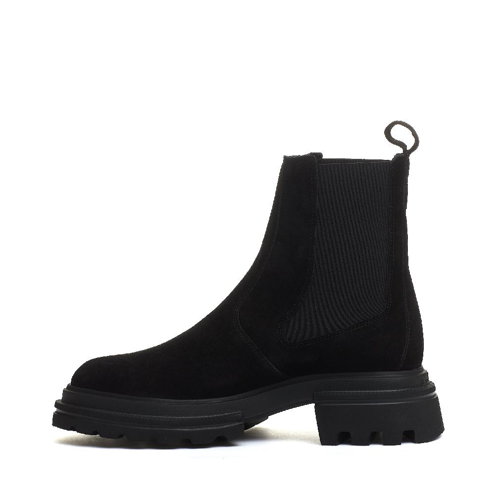 Sorelle Perego chelsea boot camoscio nero Qualità Garantita