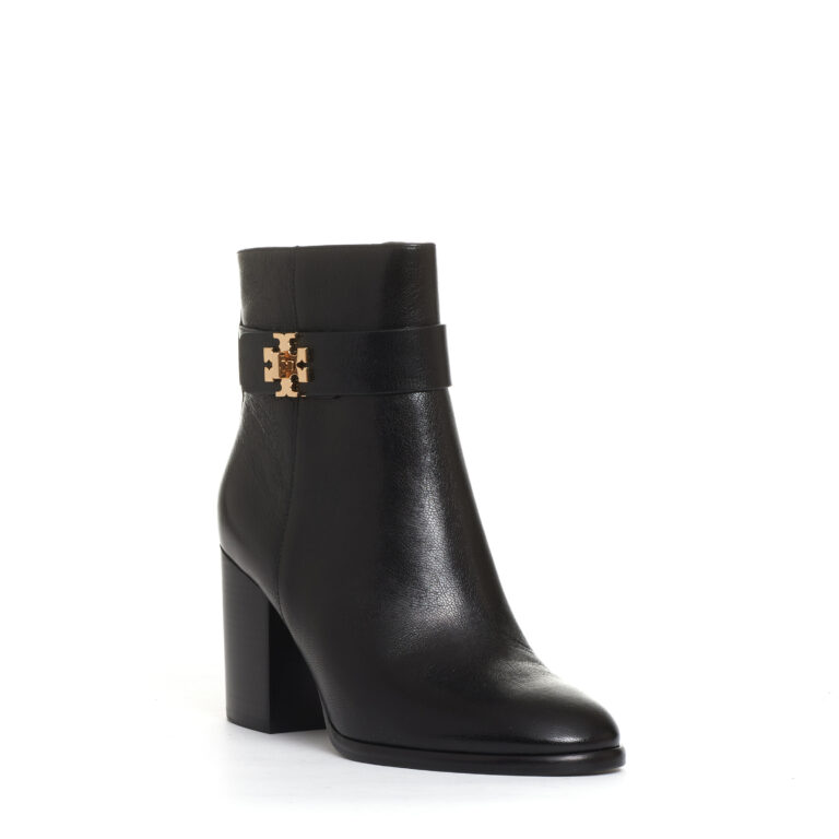 Sorelle Perego stivaletto pelle nera logo tacco 70 mm Shopping online