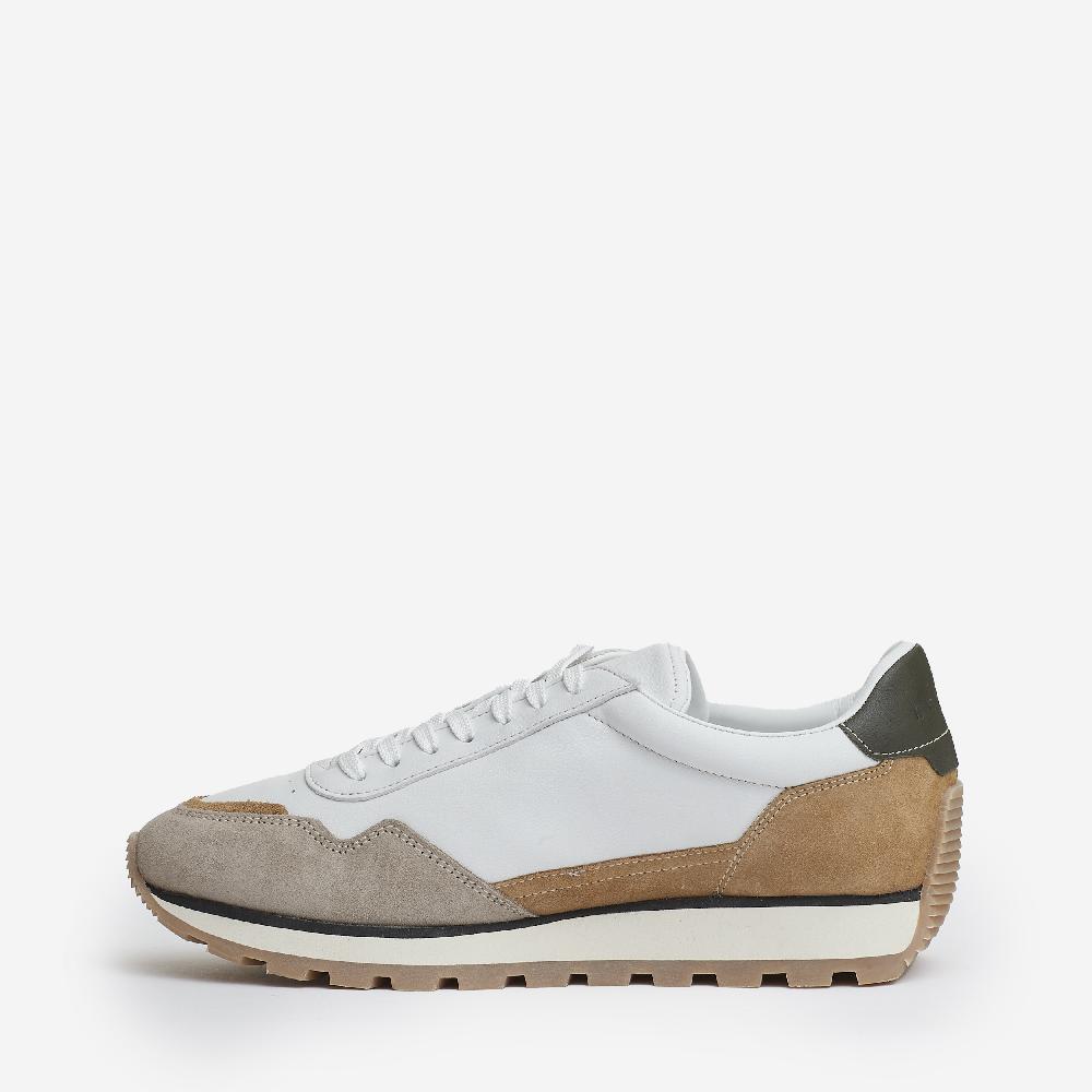 Sorelle Perego running 86er camoscio pelle bianco beige Promozione Limitata