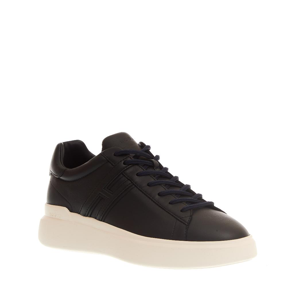Sorelle Perego sneakers rebel pelle blu Presa