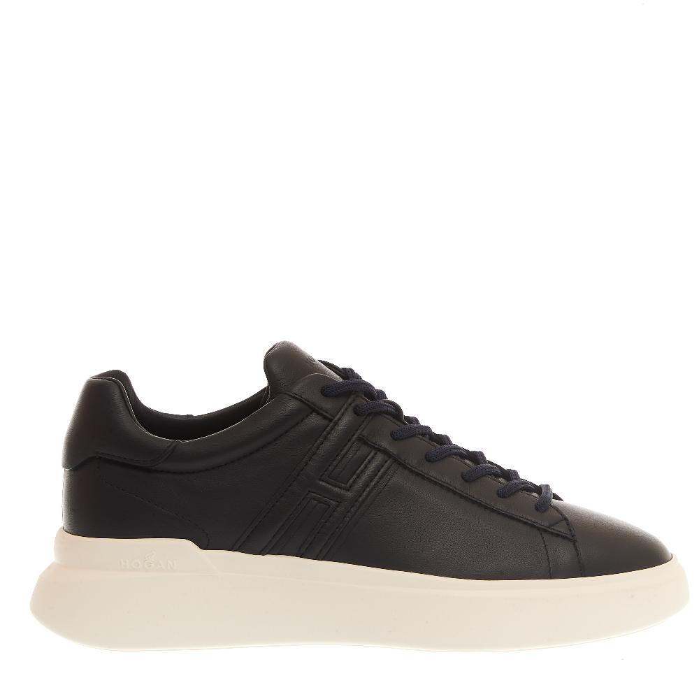 Sorelle Perego sneakers rebel pelle blu Presa