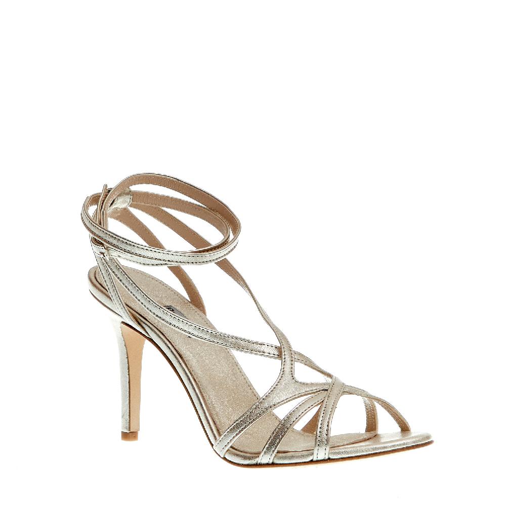 Sorelle Perego sandalo platino cinturini In Linea
