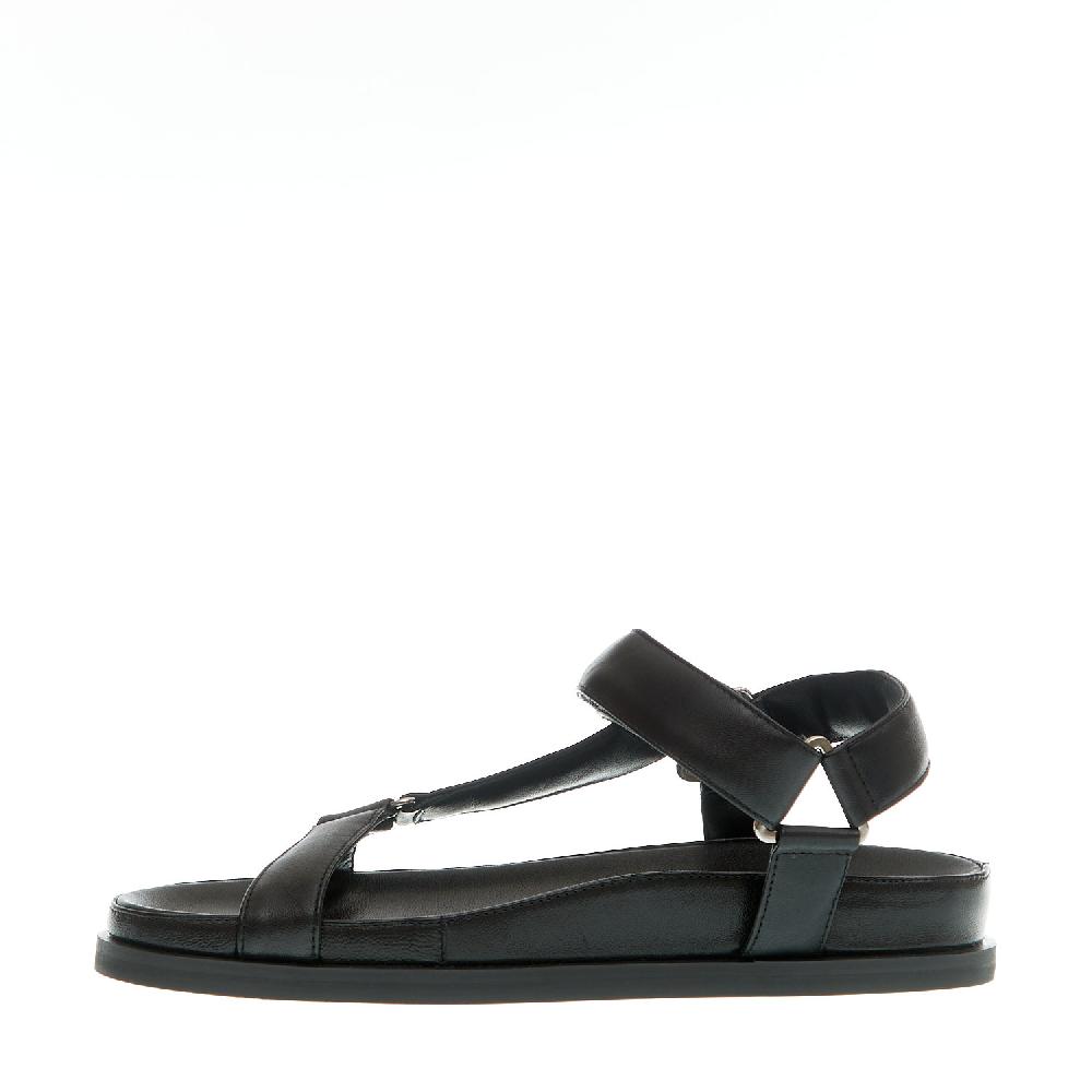 Sorelle Perego sandalo anatomico nero fibbie Economico