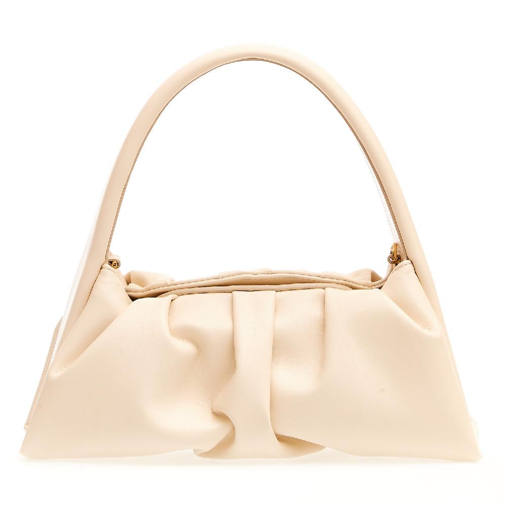 Sorelle Perego borsa arricciata beige