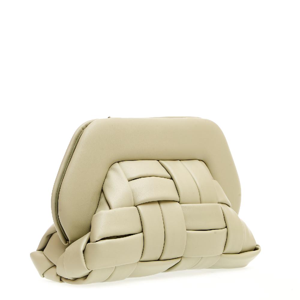 Sorelle Perego Clutch design intrecciato muschio Novità