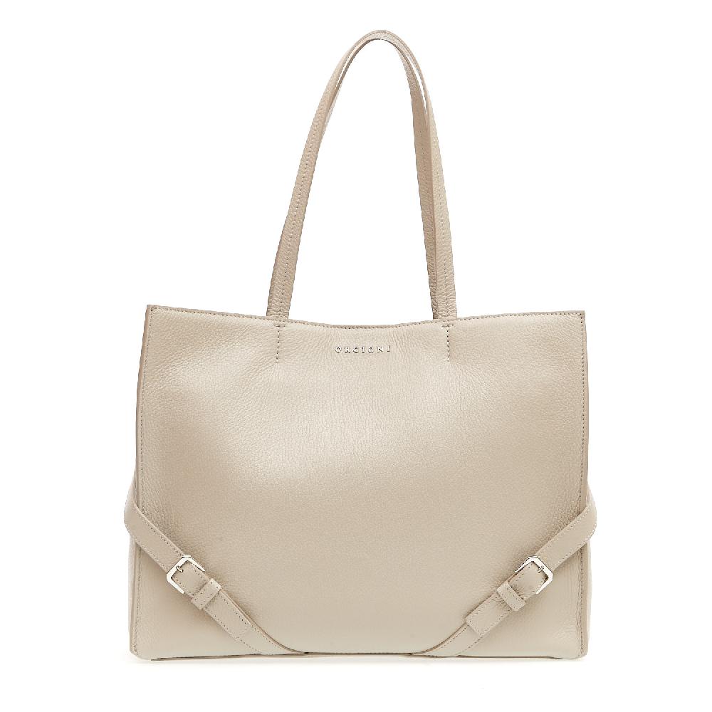 Sorelle Perego Le Sac in pelle bianca