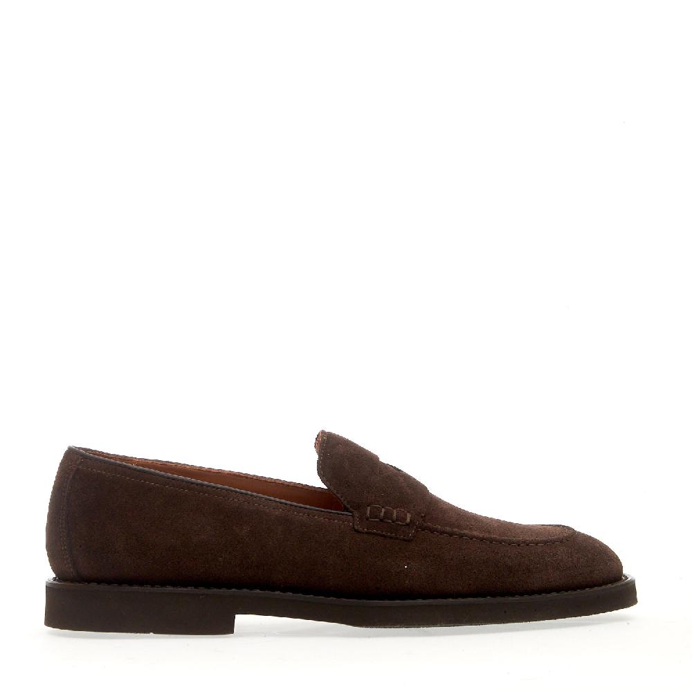 Sorelle Perego mocassino camoscio marrone