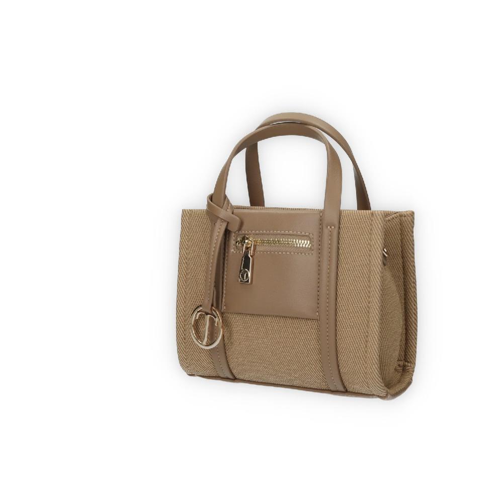 Tata Italia Shopping bag con zip esterna Italy