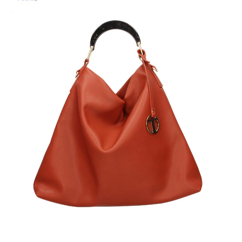 Tata Italia Borsa Hobo con manico verde trasparente 2025