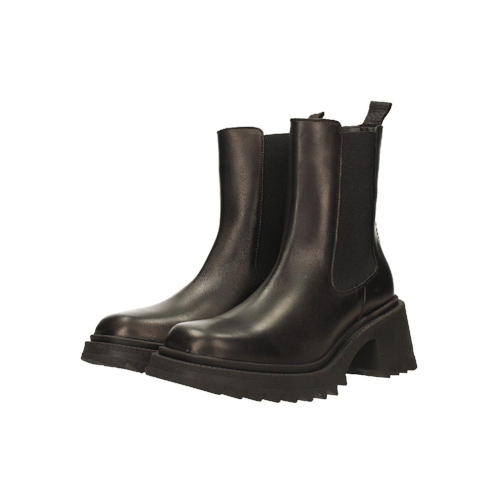 Tata Italia Stivaletti in vera pelle con punta squadrata. Tacco alto 6cm Offerte