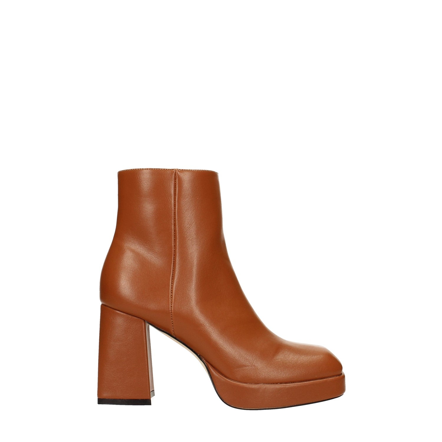 Tata Italia Stivaletti platform con punta squadrata. Tacco largo alto 8.5cm Vendite Flash