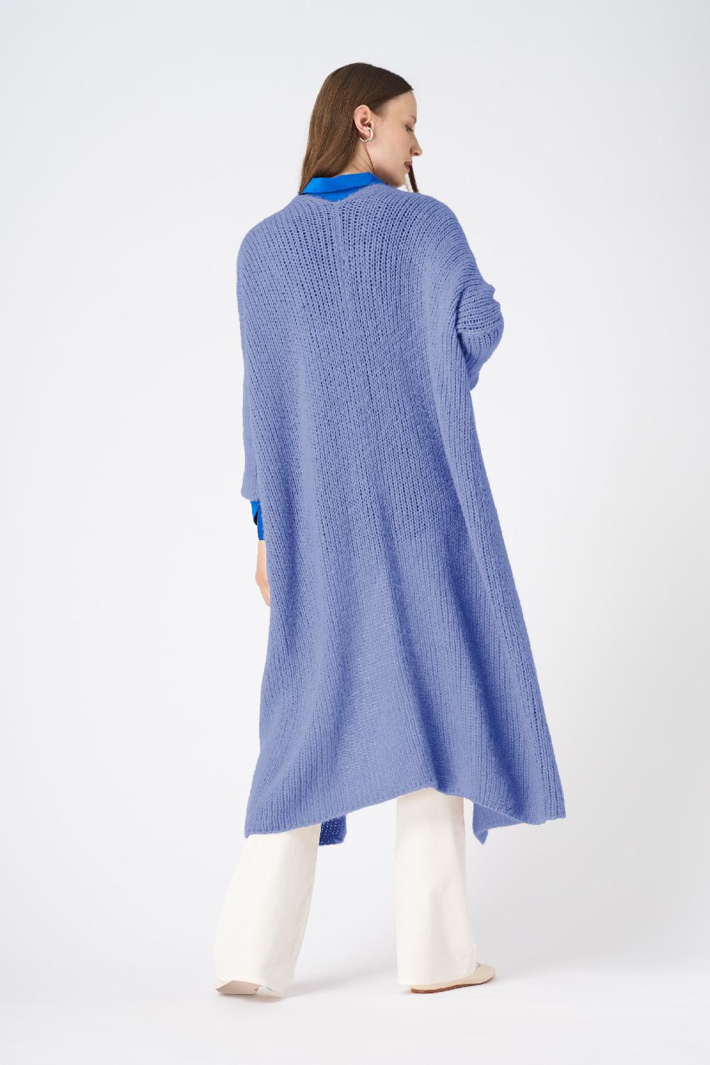 120% Lino Cashmere Blend Duster Affare Del Giorno