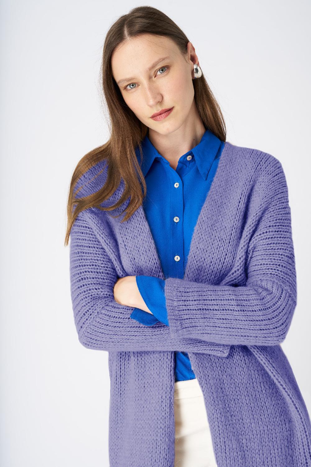120% Lino Cashmere Blend Duster Affare Del Giorno