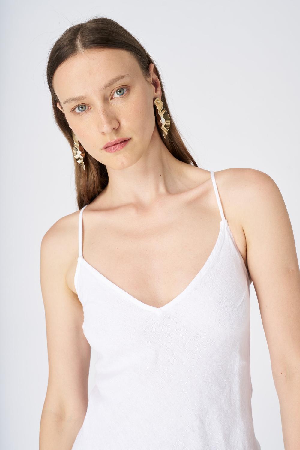 120% Lino Slip Dress 2025