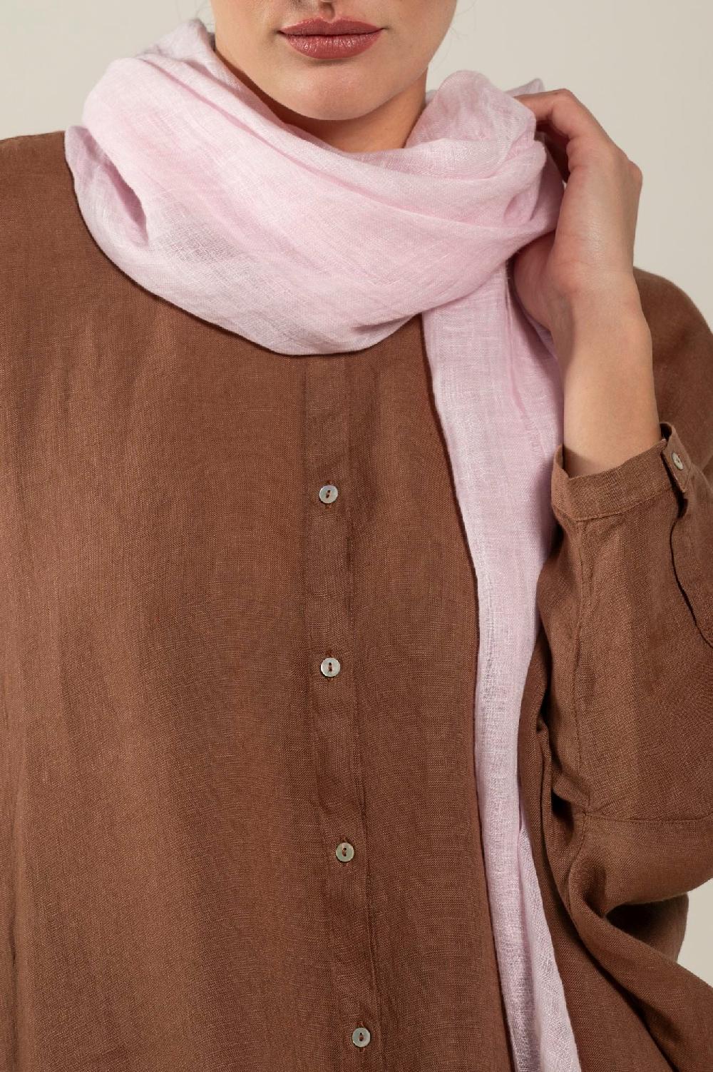 120% Lino Scarf Vendita Economica