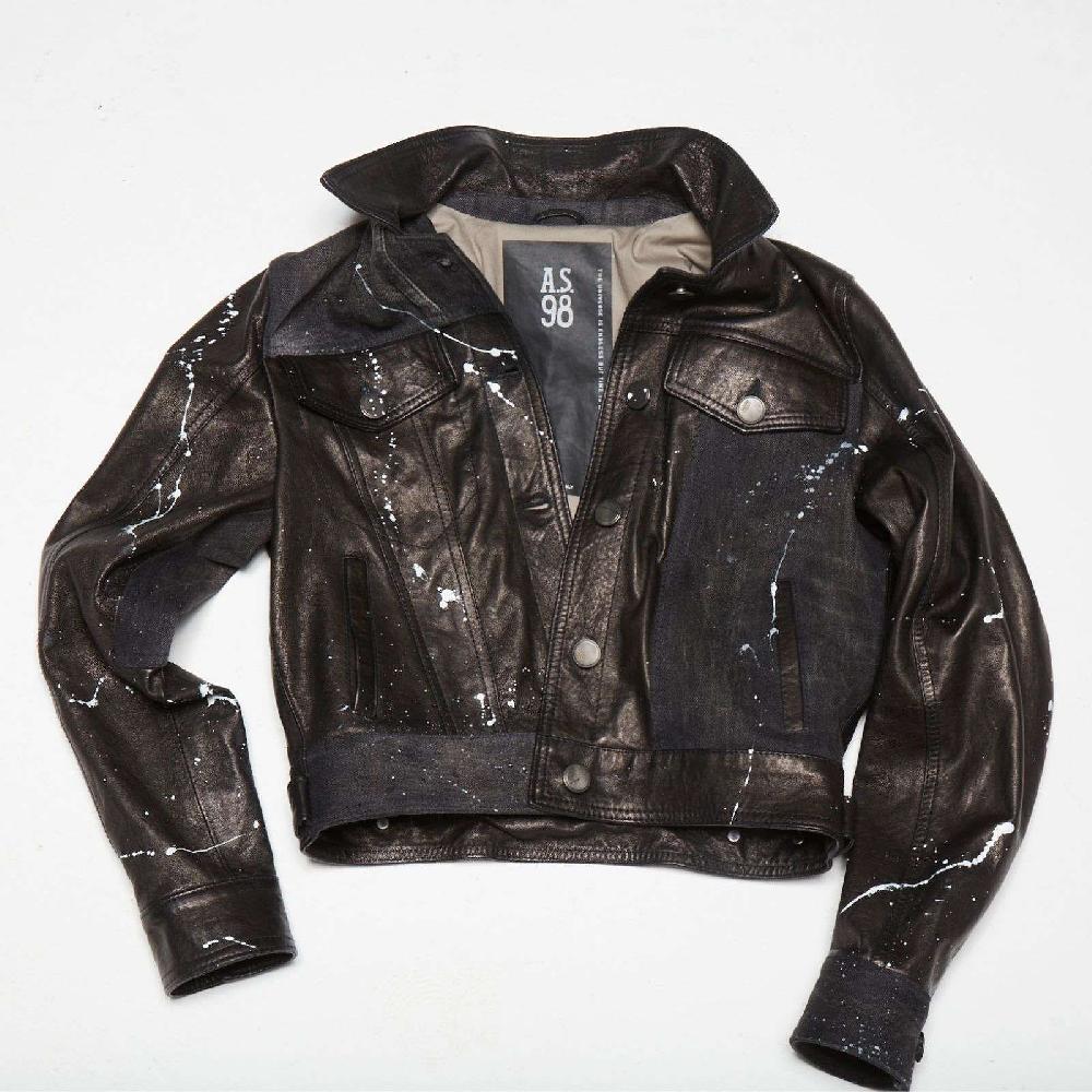 A.S.98 GIACCA IN PELLE JASON Saldi