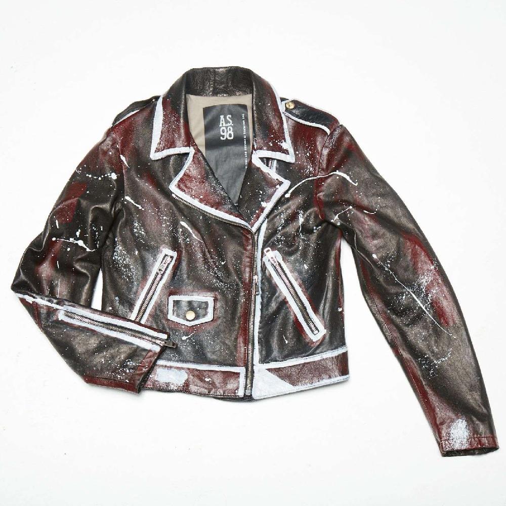 A.S.98 GIACCA IN PELLE KATY Vendita Calda
