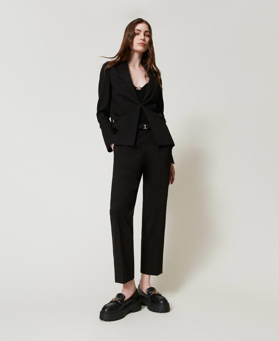 Twin Set Mocassini con morsetto Oval T Shopping Online