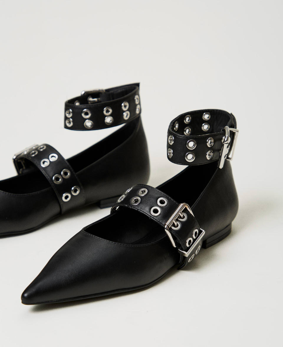 Twin Set Ballerine con cinturini Outlet