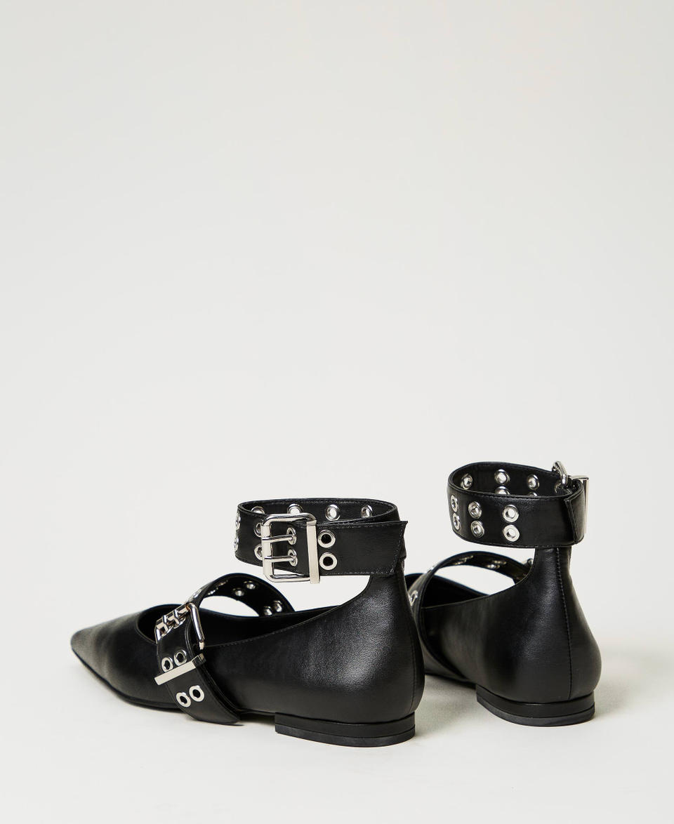 Twin Set Ballerine con cinturini Outlet