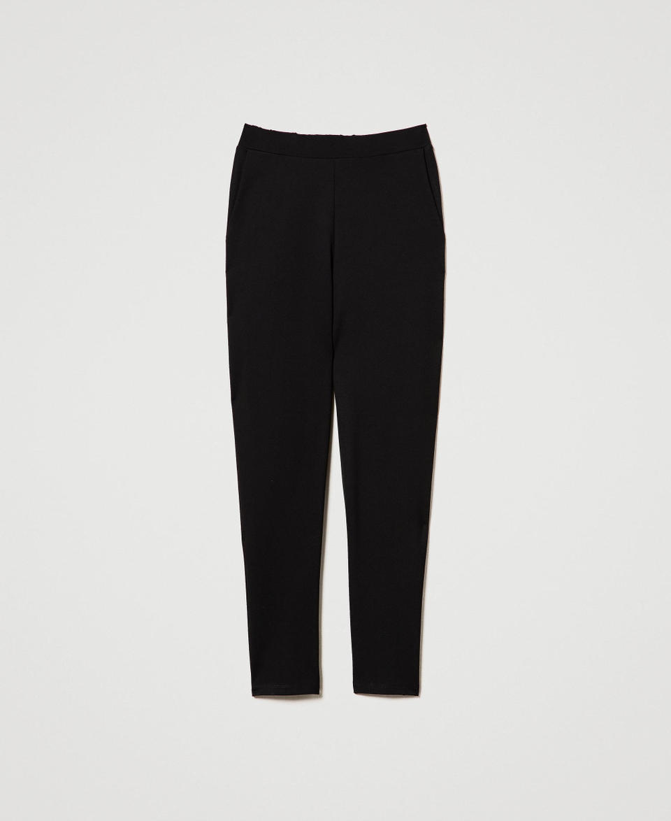 Twin Set Pantaloni a sigaretta con elastico Affare Del Giorno