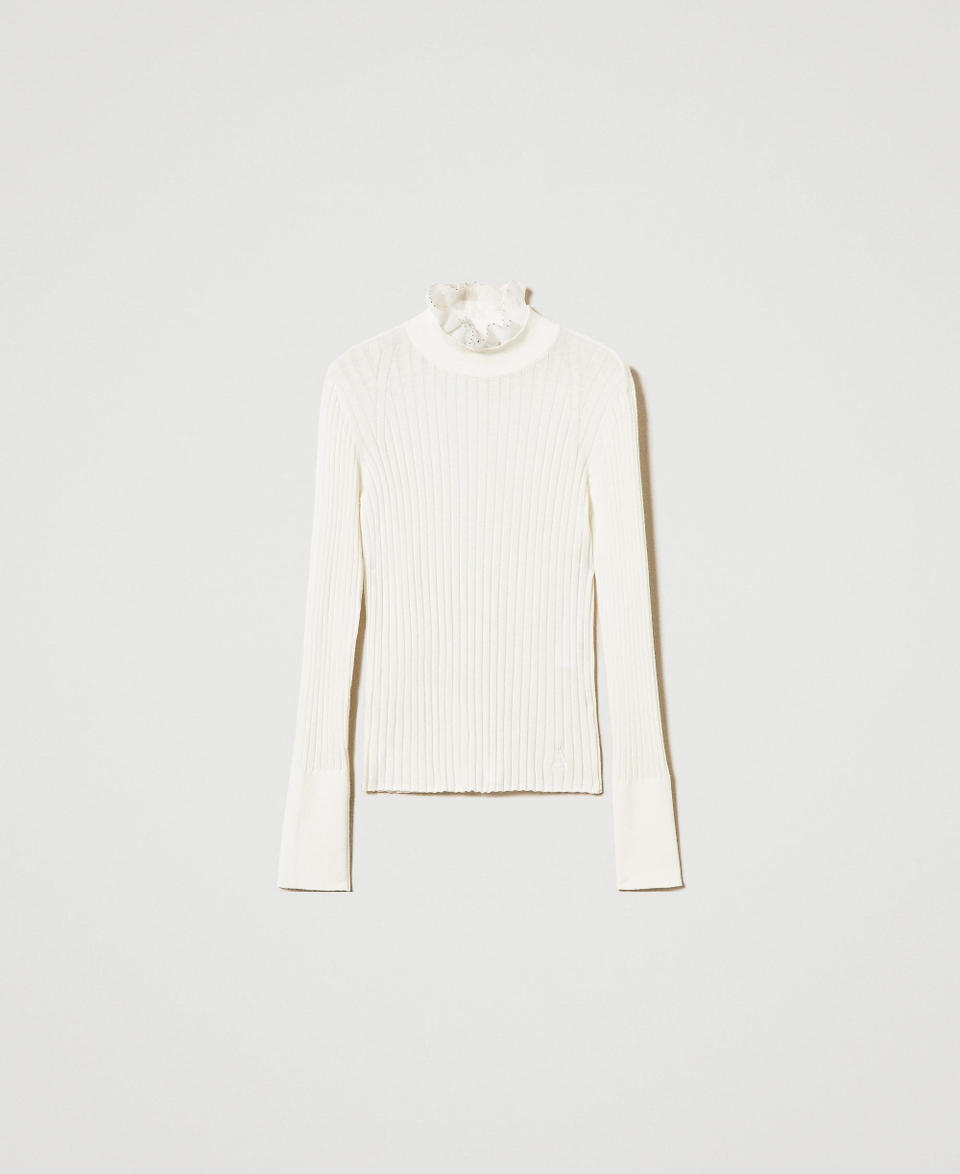 Twin Set Maglia lupetto con perline Offerta