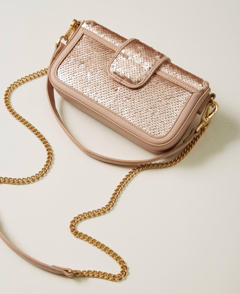 Twin Set Borsa a tracolla 'Amie' con paillettes Vendita