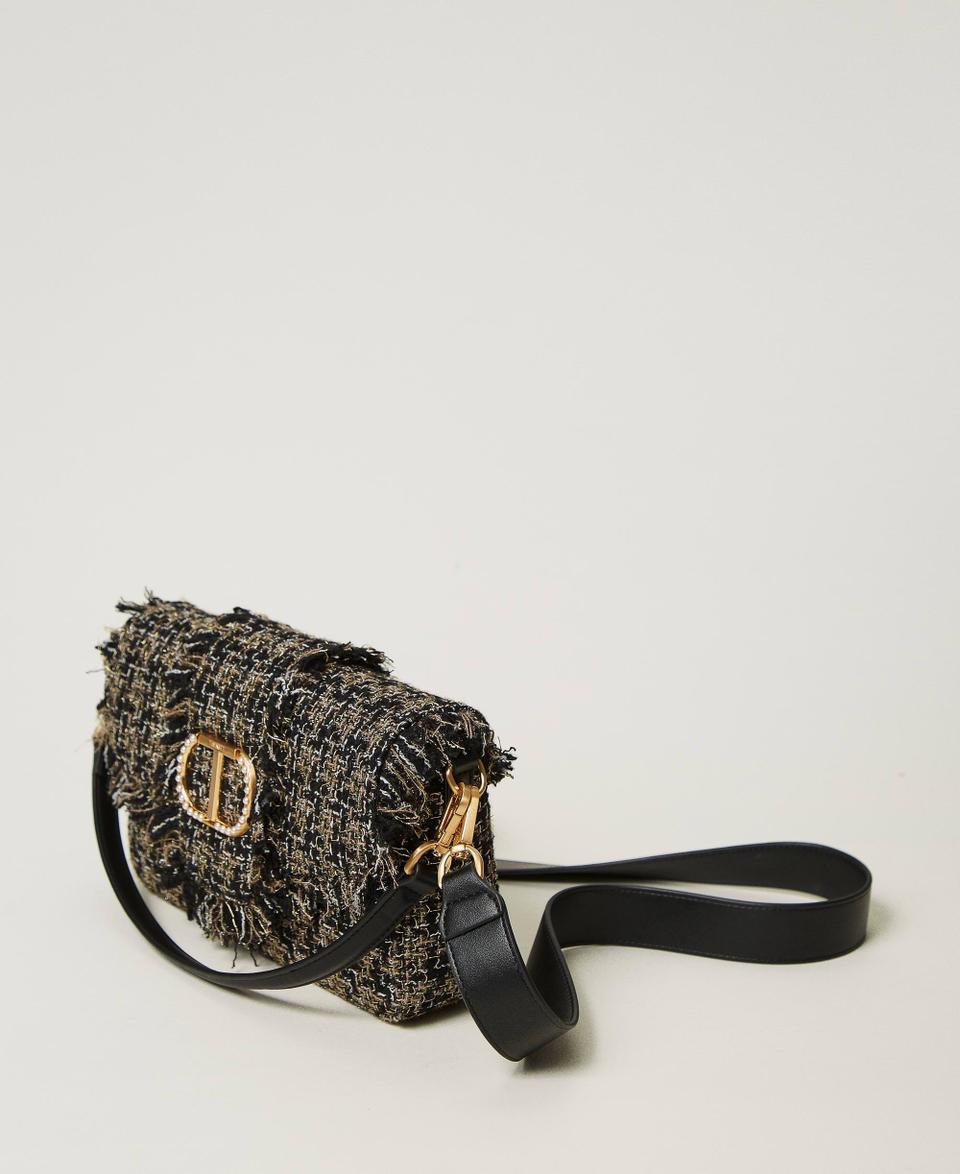 Twin Set Borsa a tracolla 'Amie' media in tweed Promozione