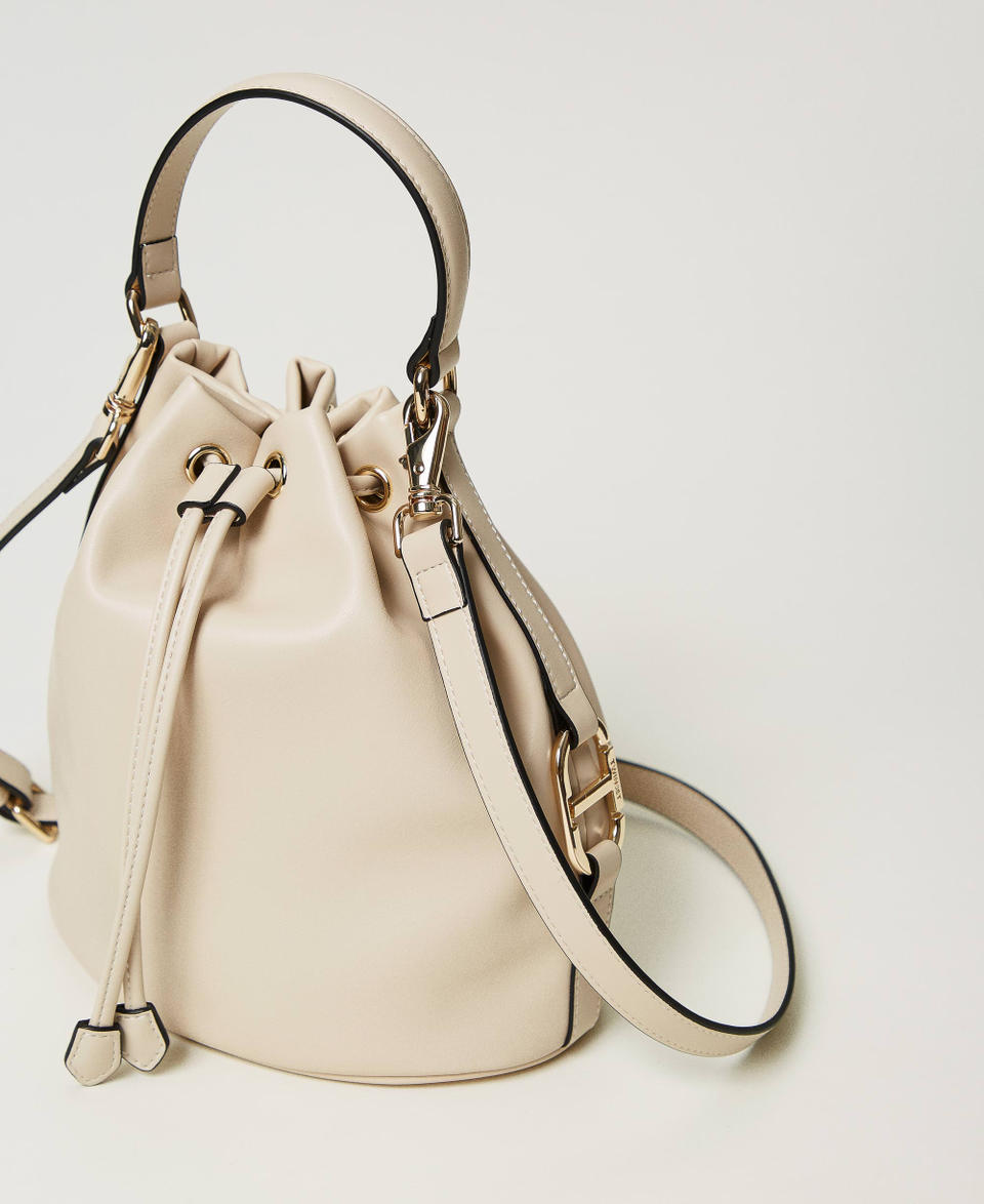 Twin Set Borsa a secchiello con fibbia Oval T Spedizione Gratuita