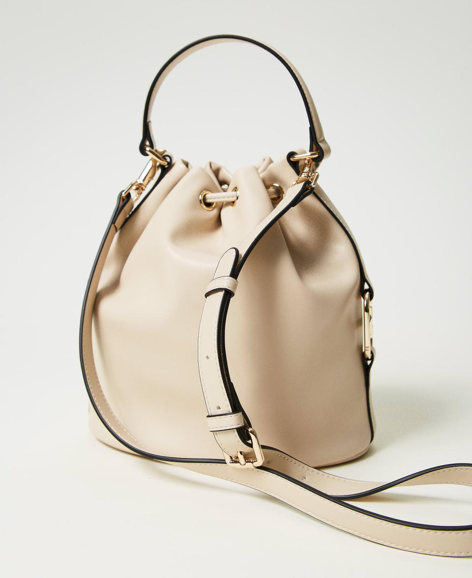 Twin Set Borsa a secchiello con fibbia Oval T Spedizione Gratuita