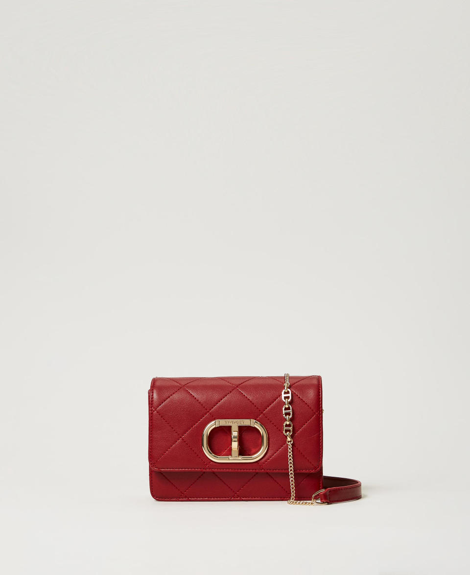 Twin Set Borsa a tracolla con chiusura Oval T Acquista Ora