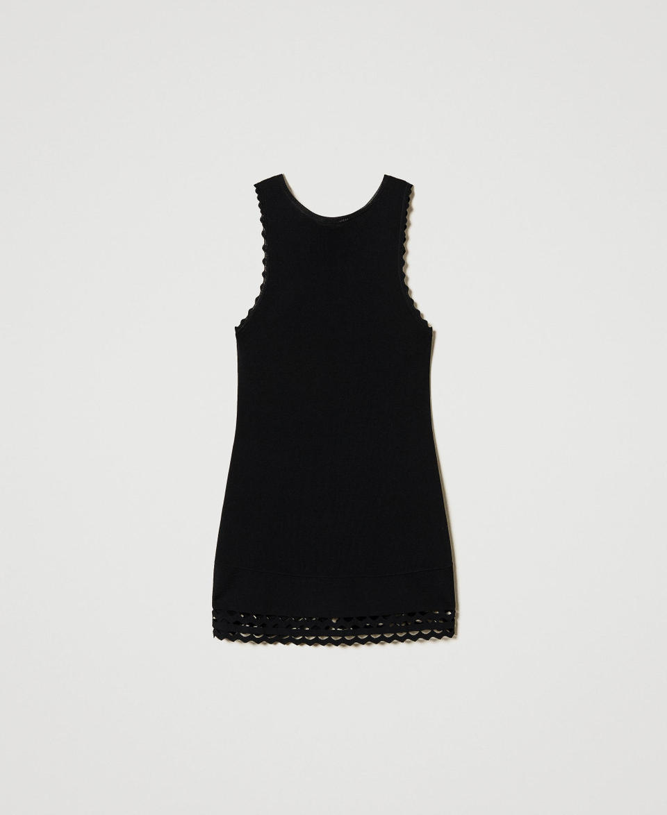 Twin Set Top doppio uso in maglia con trafori Offerte