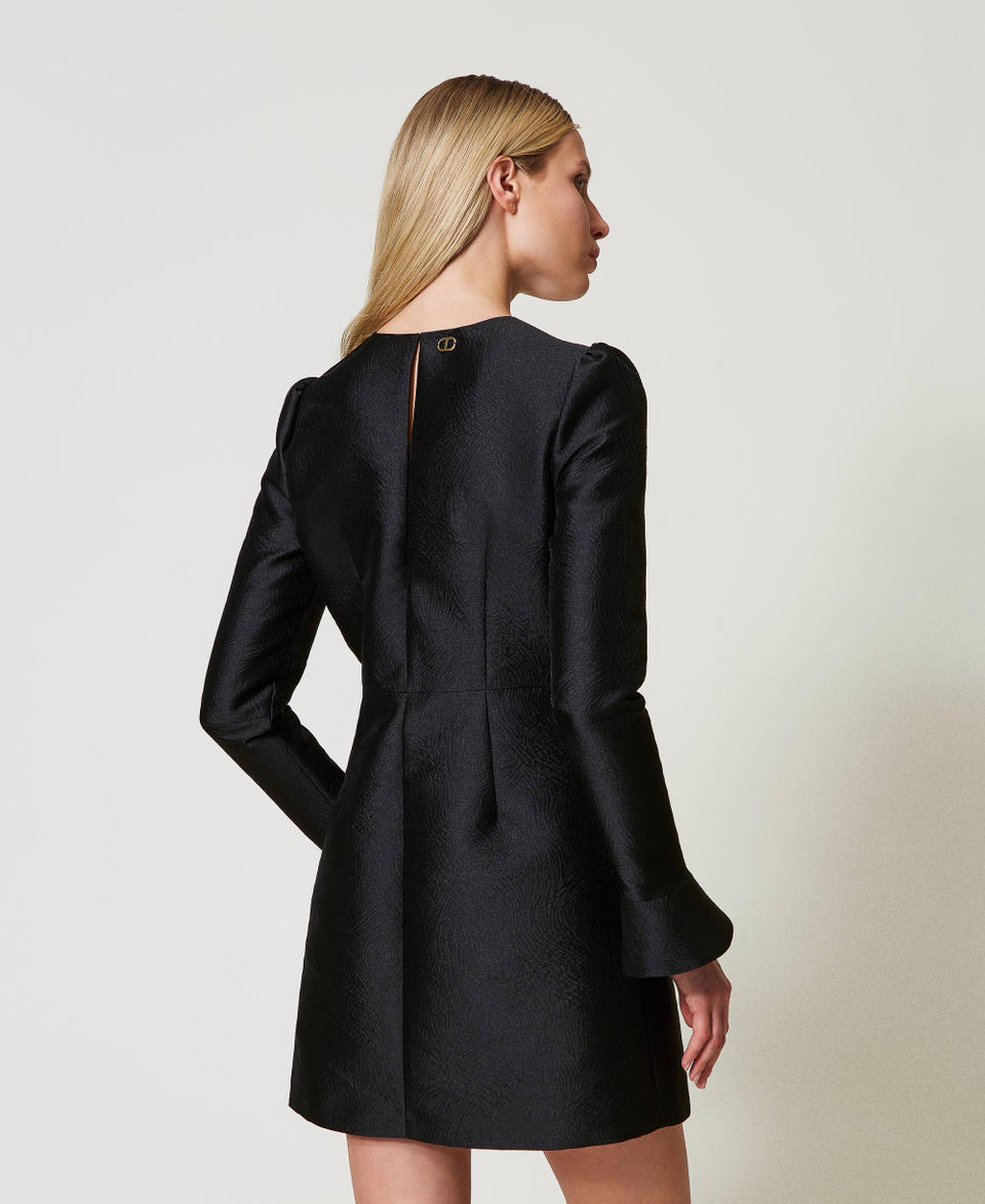 Twin Set Abito corto in broccato jacquard Hotsell
