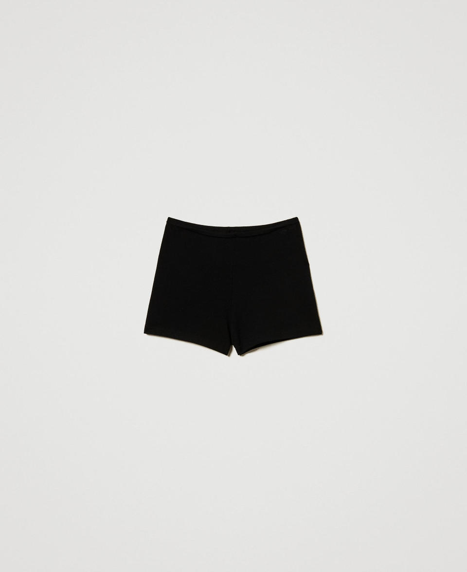 Twin Set Shorts fitted in maglia Saldi Di Fabbrica