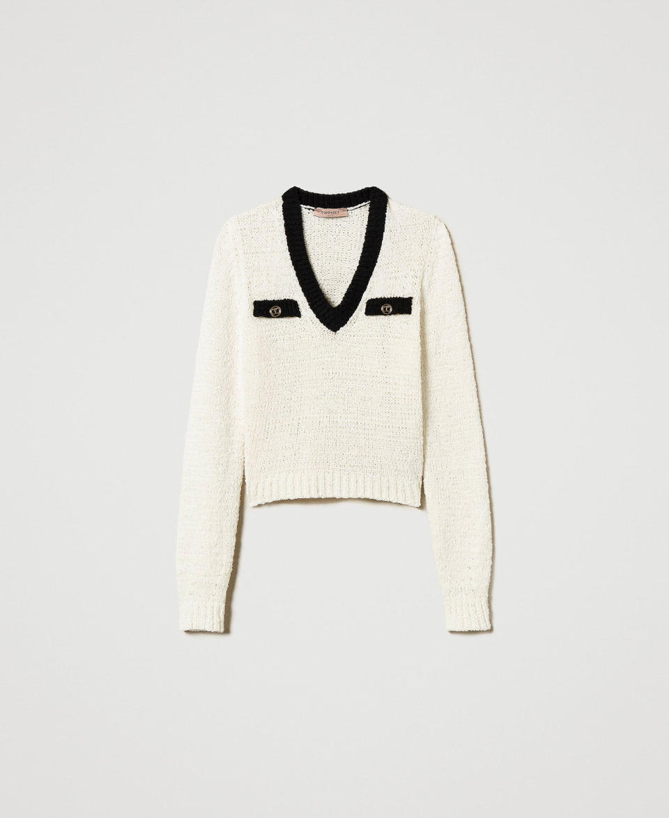 Twin Set Maglia con bottoni Oval T I Più Venduti