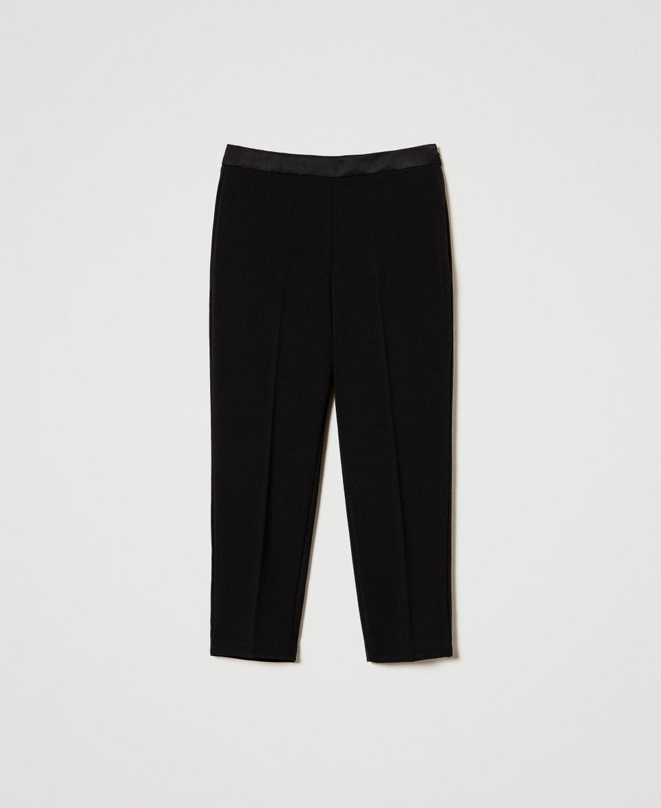 Twin Set Pantaloni a sigaretta in flanella Negozi Online