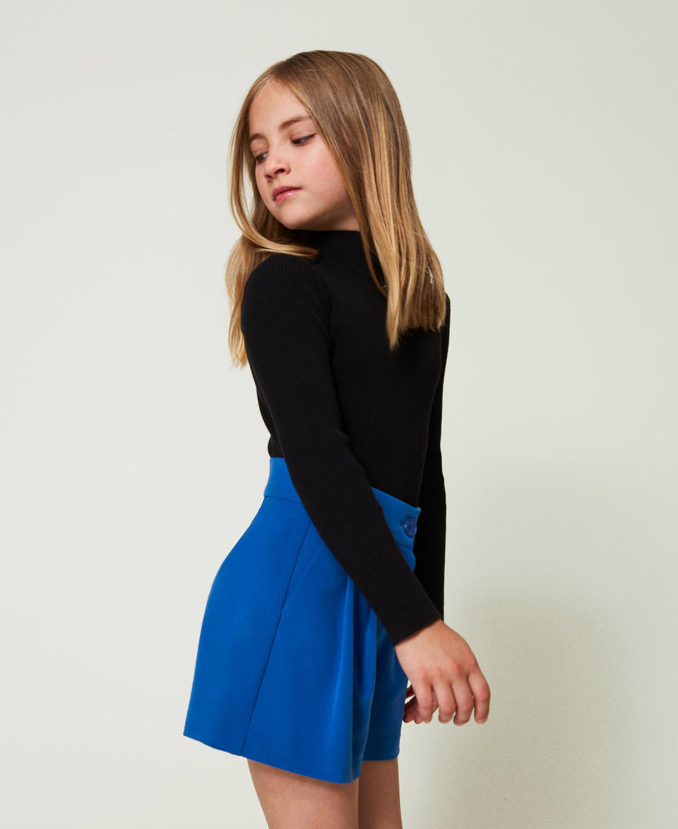 Twin Set Shorts in flanella Shopping Online