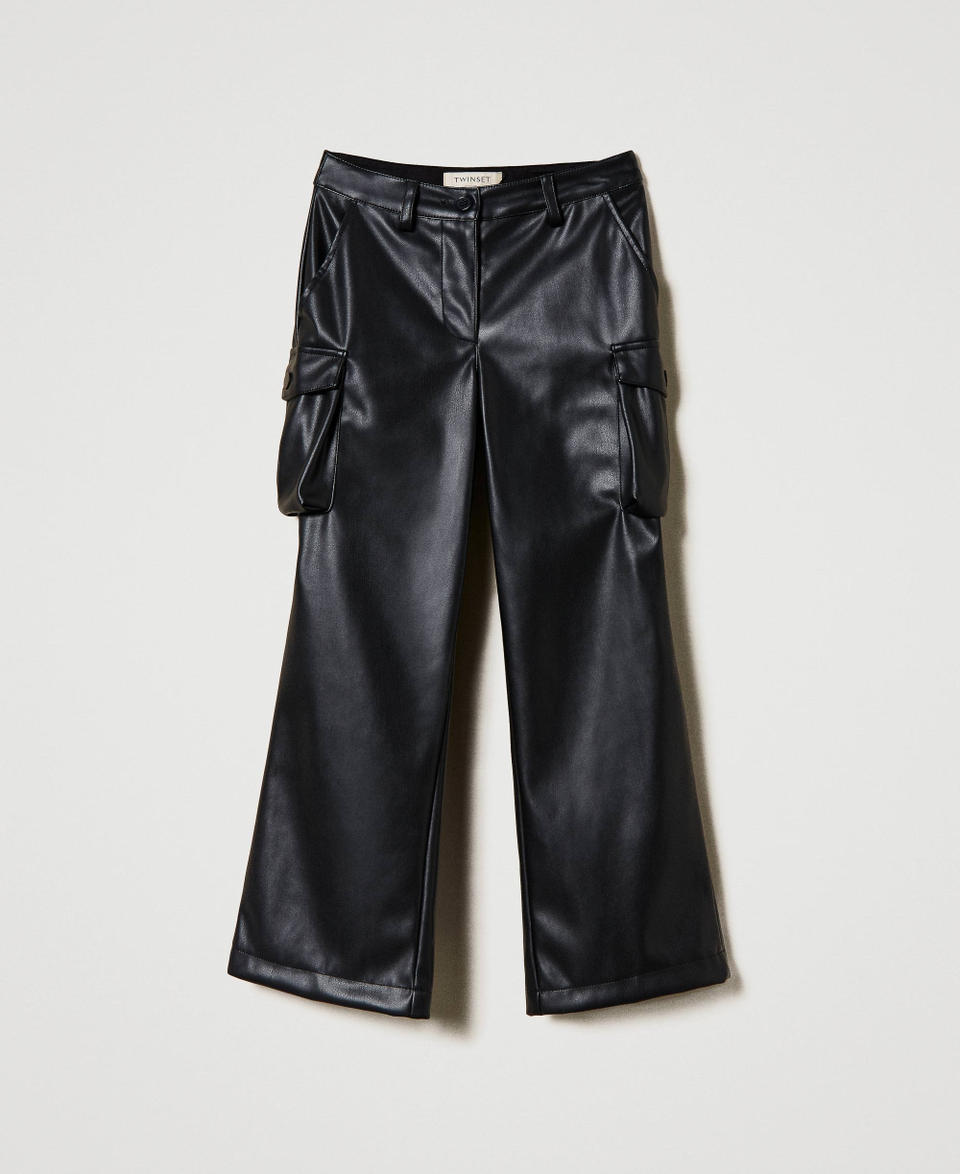 Twin Set Pantaloni cargo con tasche utility Prezzo Ridotto