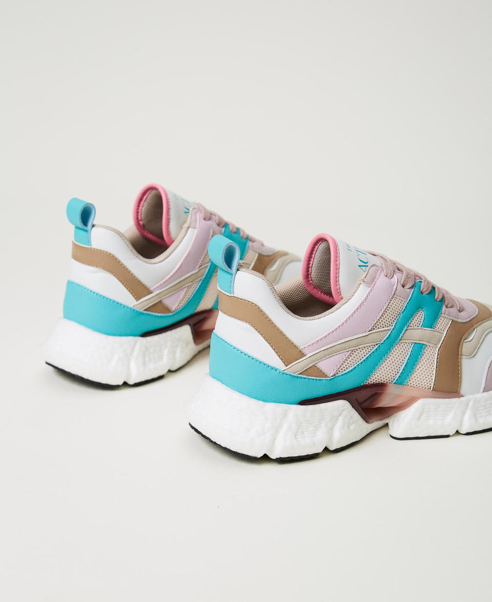 Twin Set Sneakers running color block Offerta