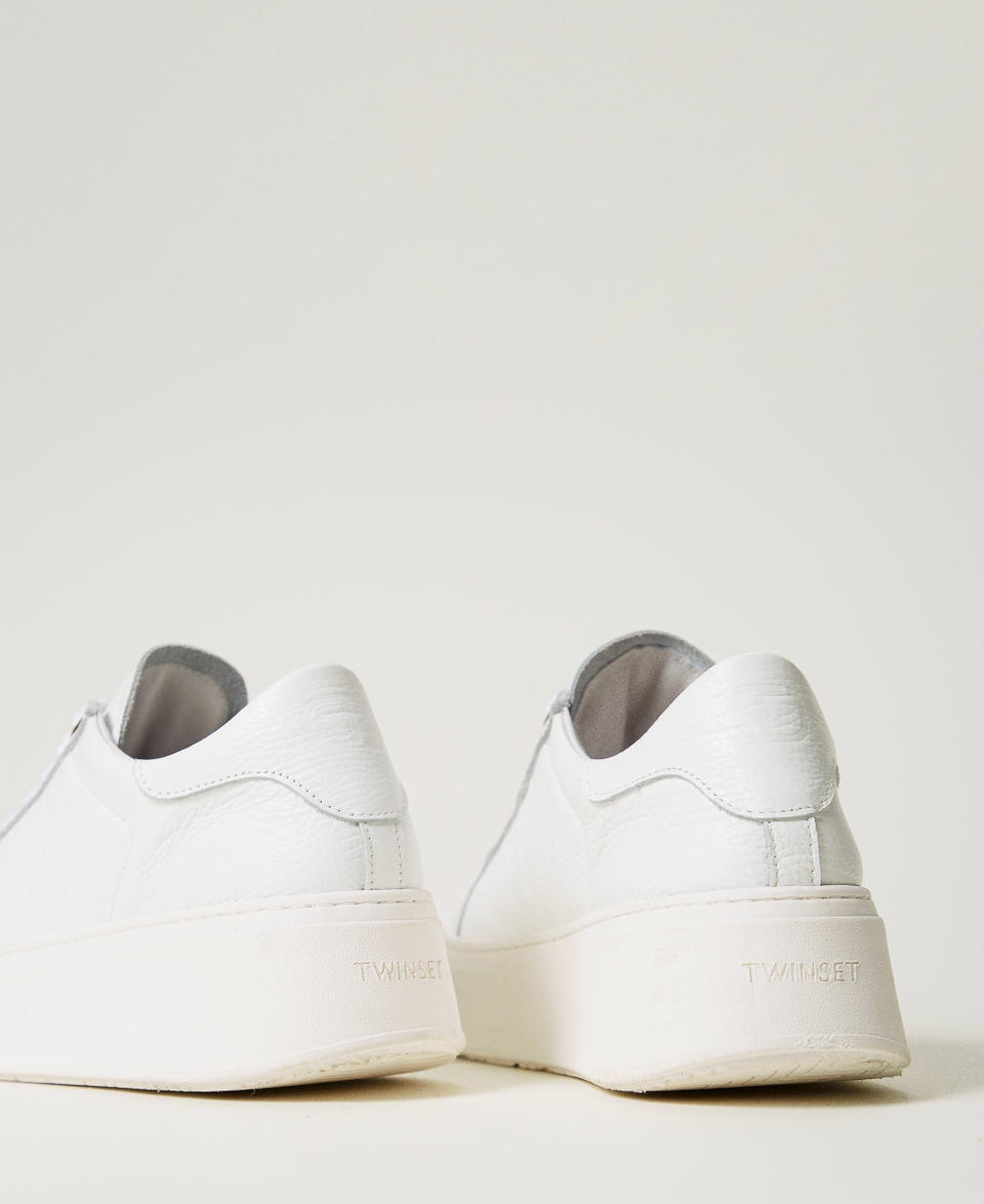 Twin Set Sneakers in pelle Saldi Di Fabbrica