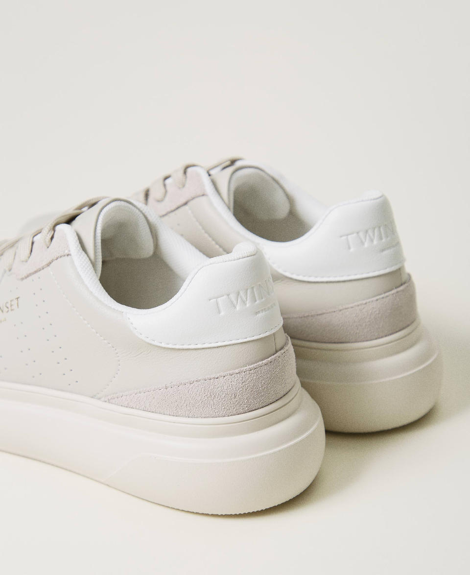 Twin Set Sneakers traforate con logo Vendite Flash