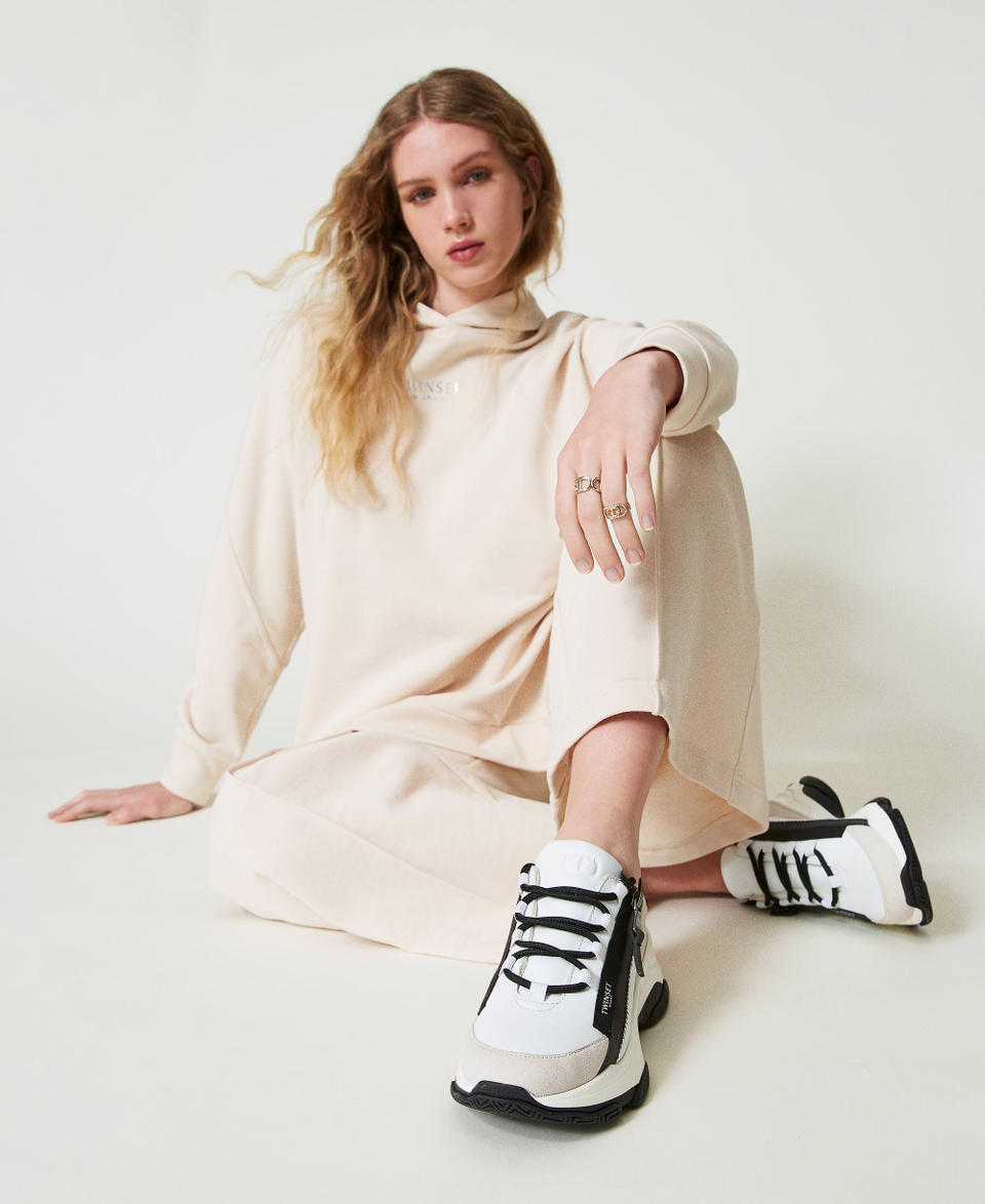 Twin Set Sneakers running con zip Qualità