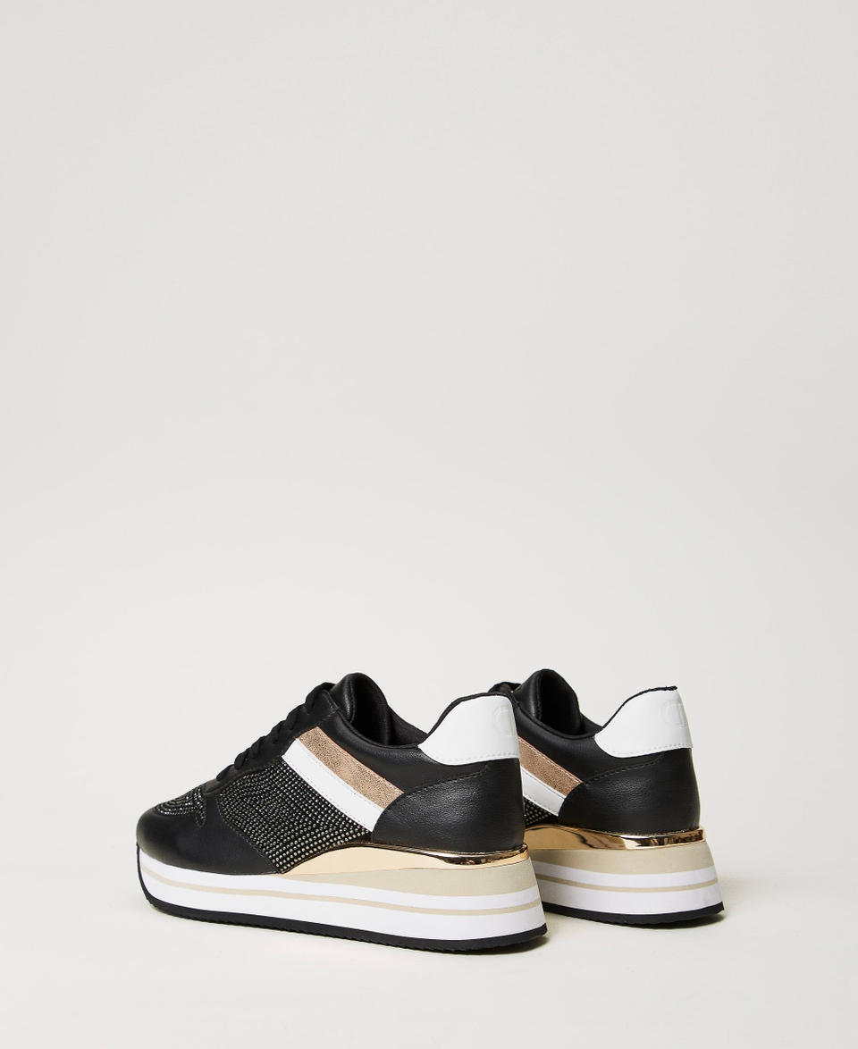 Twin Set Sneakers running con strass Vendita