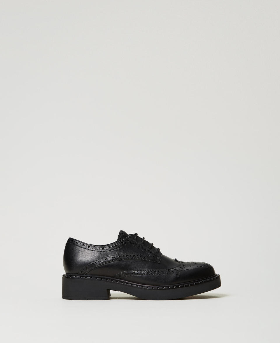 Twin Set Scarpe stringate in pelle Prezzo Ridotto