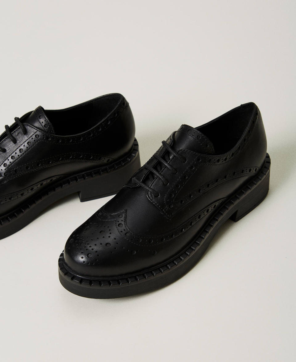 Twin Set Scarpe stringate in pelle Prezzo Ridotto
