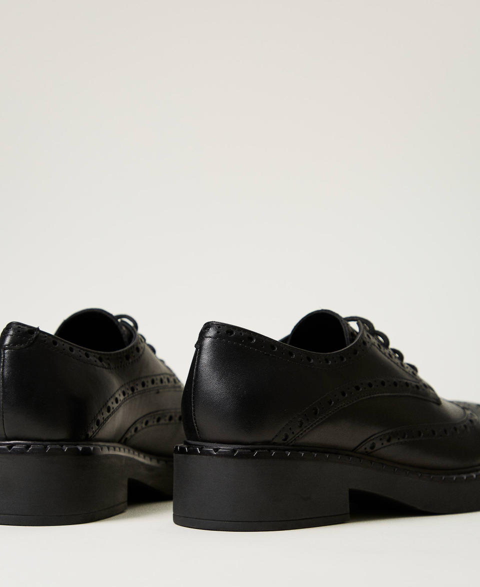 Twin Set Scarpe stringate in pelle Prezzo Ridotto