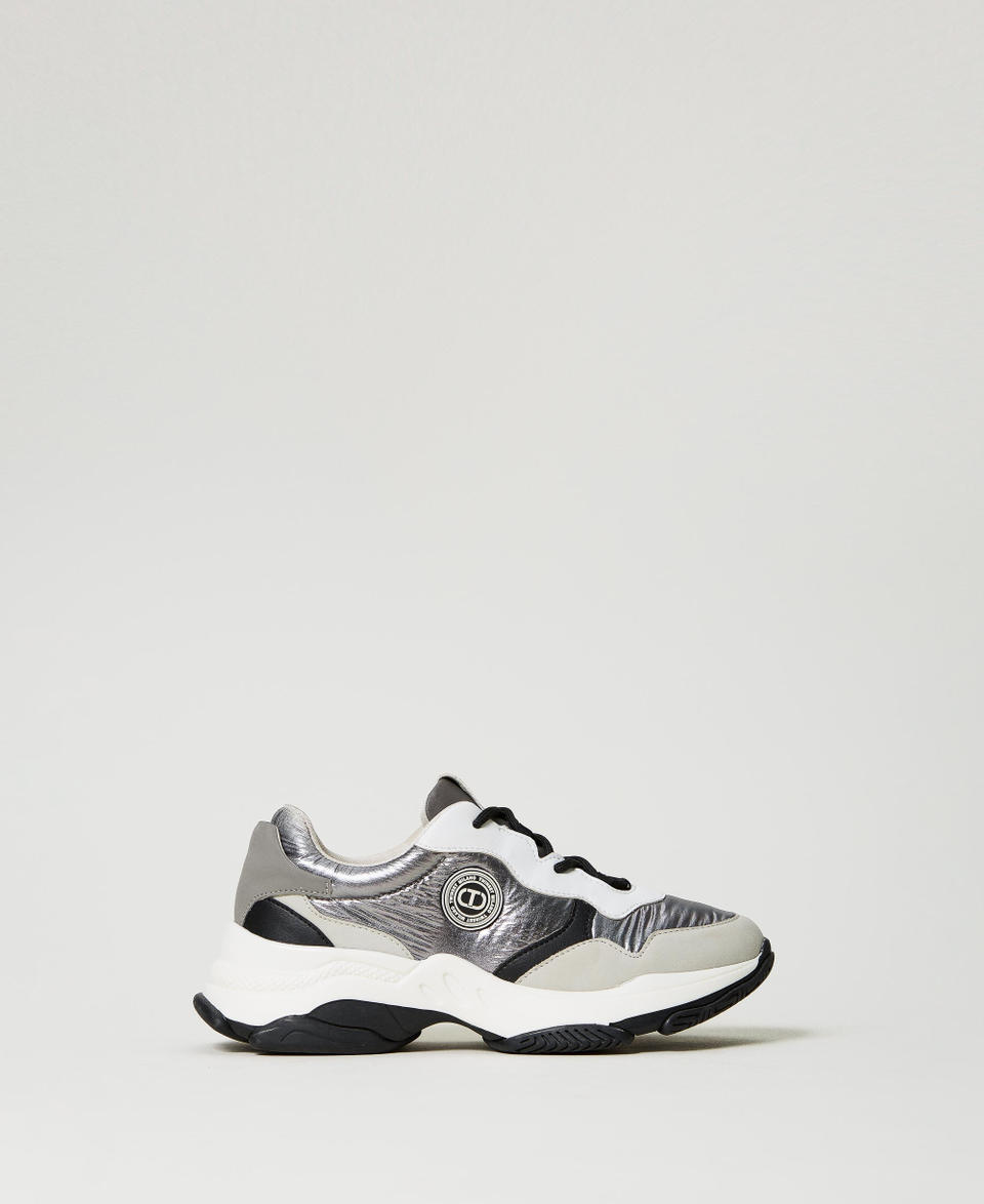 Twin Set Sneakers running color block Offerta
