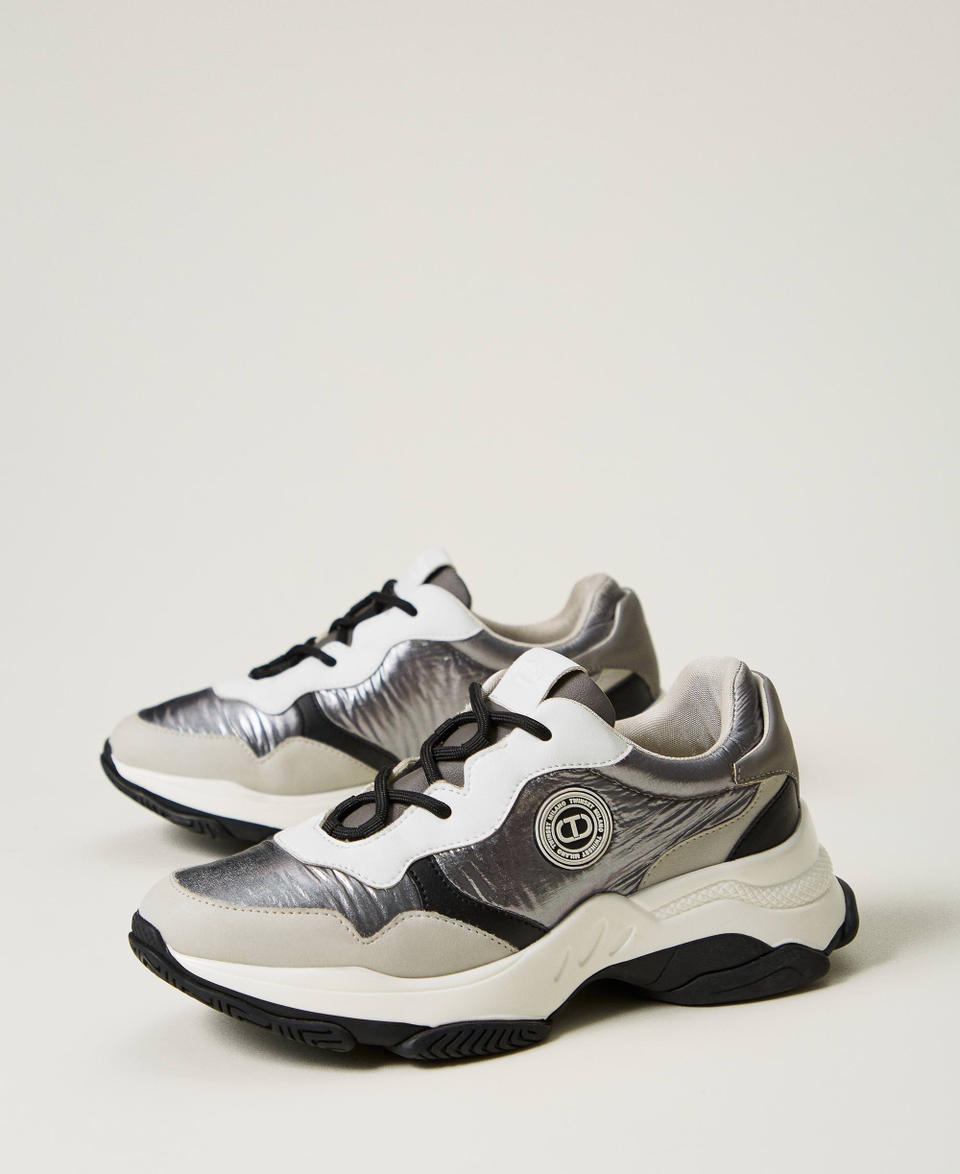 Twin Set Sneakers running color block Offerta