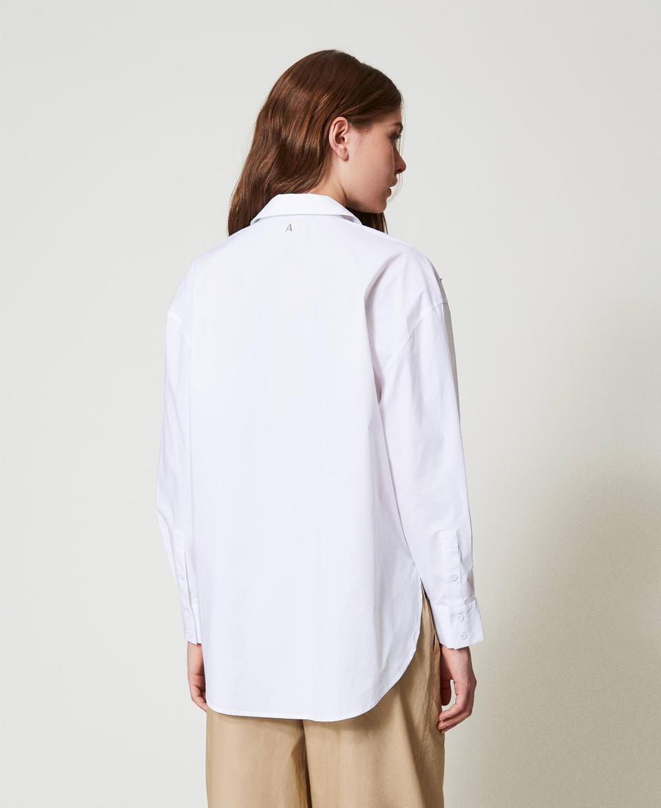 Twin Set Camicia con ricami a mano Saldi